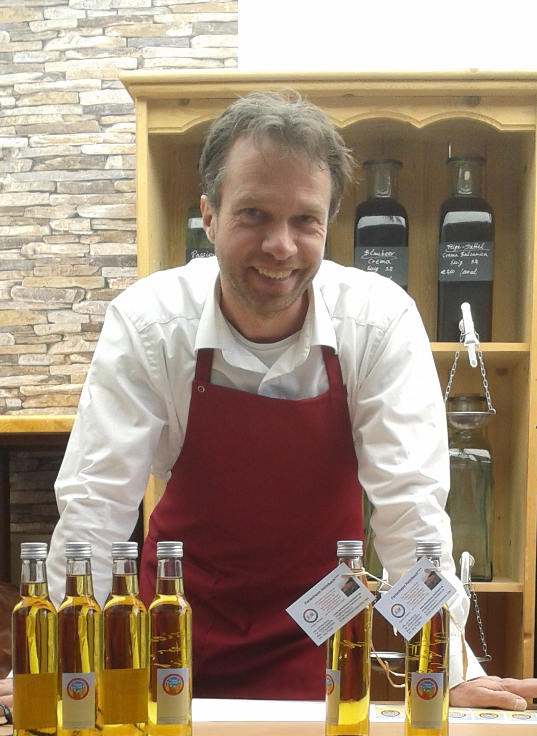 Jörg Puppe am Markt